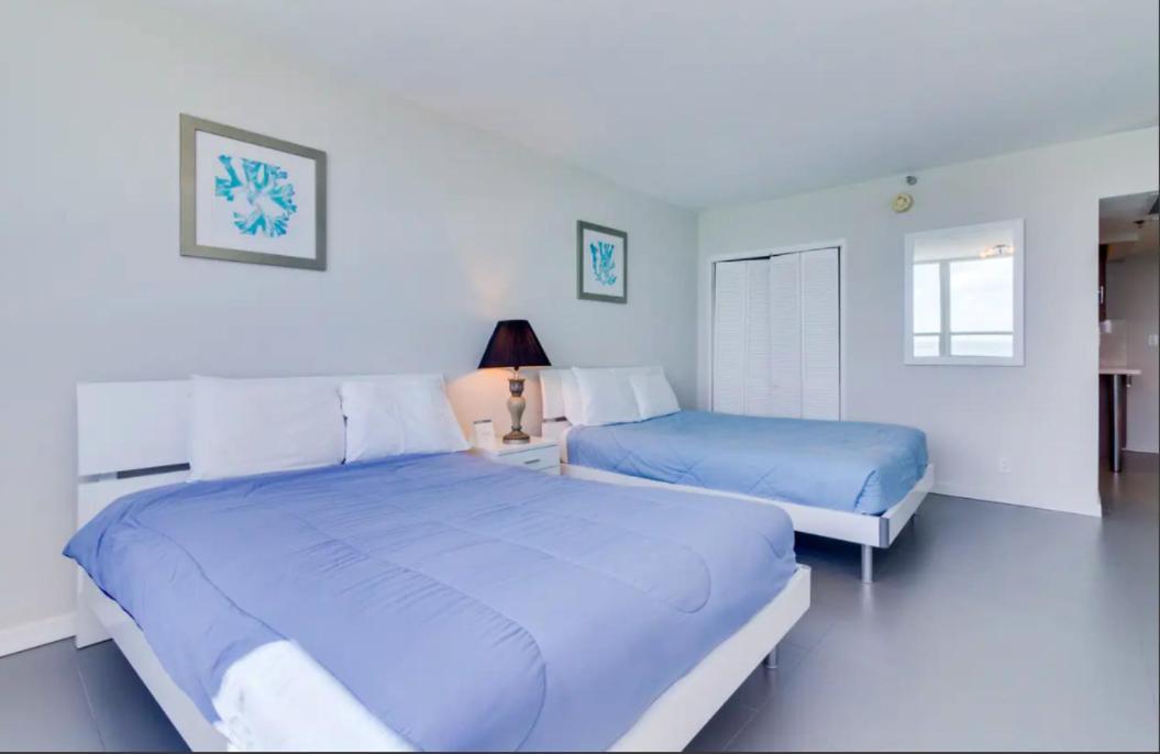 Castle 835 Oceanview Studio On Beach With Pool, Gym, Bars, And Free Parking Маямі-Біч Екстер'єр фото