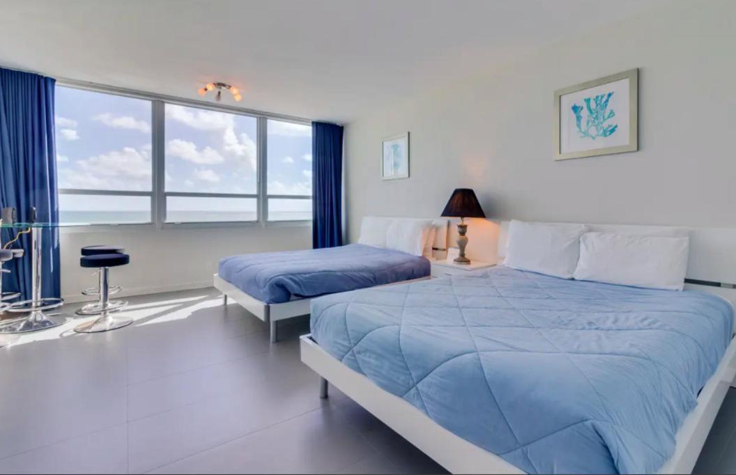 Castle 835 Oceanview Studio On Beach With Pool, Gym, Bars, And Free Parking Маямі-Біч Екстер'єр фото