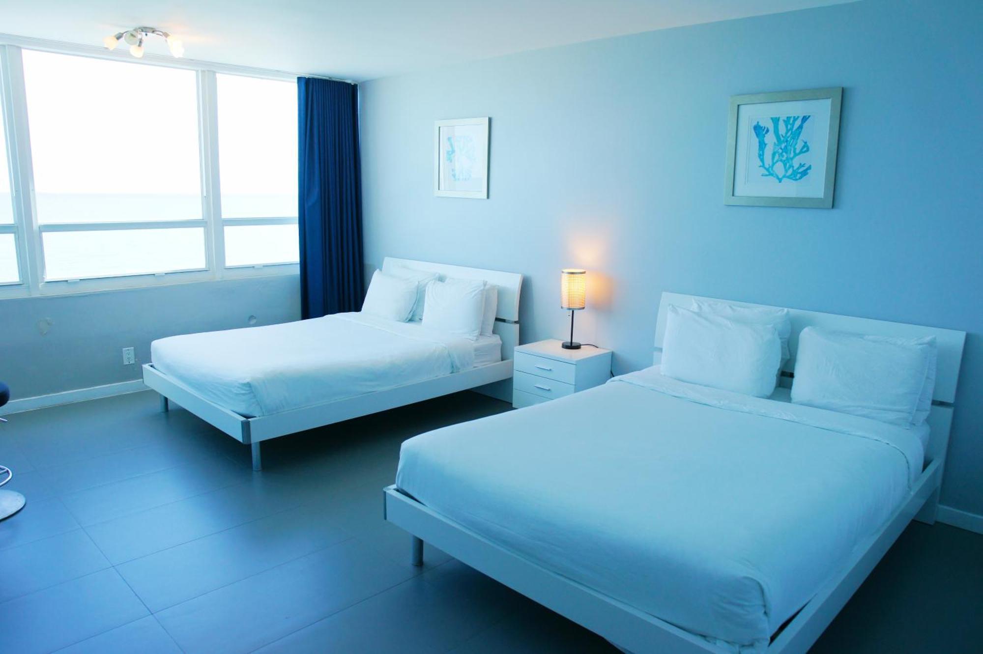 Castle 835 Oceanview Studio On Beach With Pool, Gym, Bars, And Free Parking Маямі-Біч Екстер'єр фото